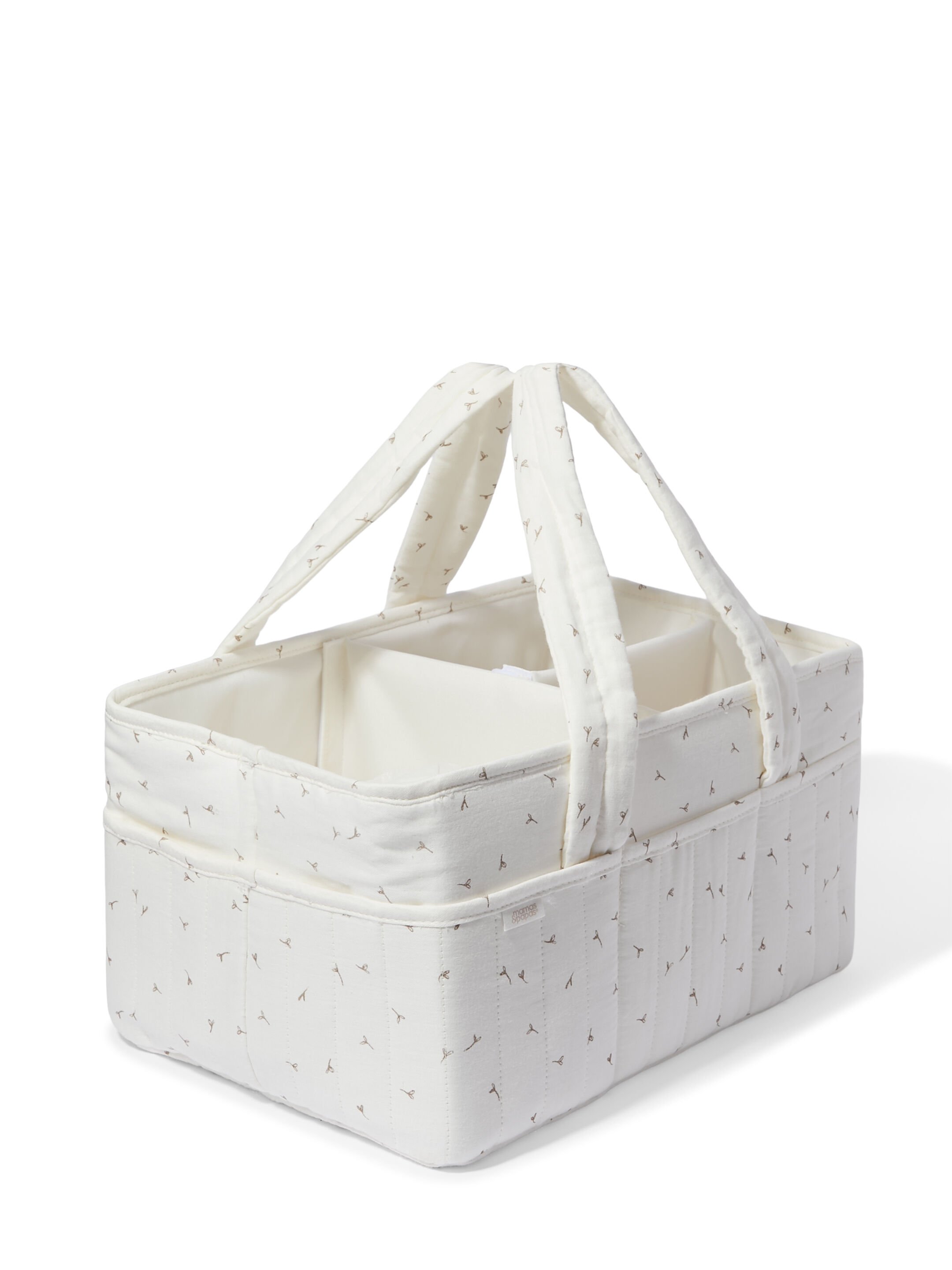 Nappy Caddy 5 Piece Bundle with 3 piece Organic Sleepsuit - Seedling image number 4